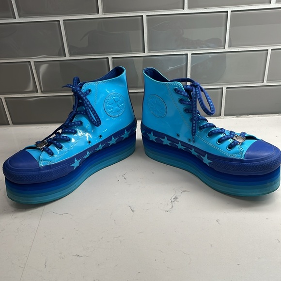 Converse Miley Cyrus x Chuck Taylor All Star Platform Shoes Size 9.5 - Picture 8 of 10